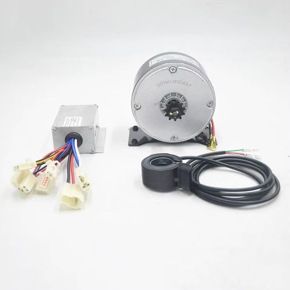 Motor eléctrico de 24V y 250W con escobillas | Kit de motor de 250W + piñón de 11 dientes