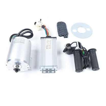 Kit motor 48V 2000W + Controlador + Cadena + Acelerador/Throttle + Piñon