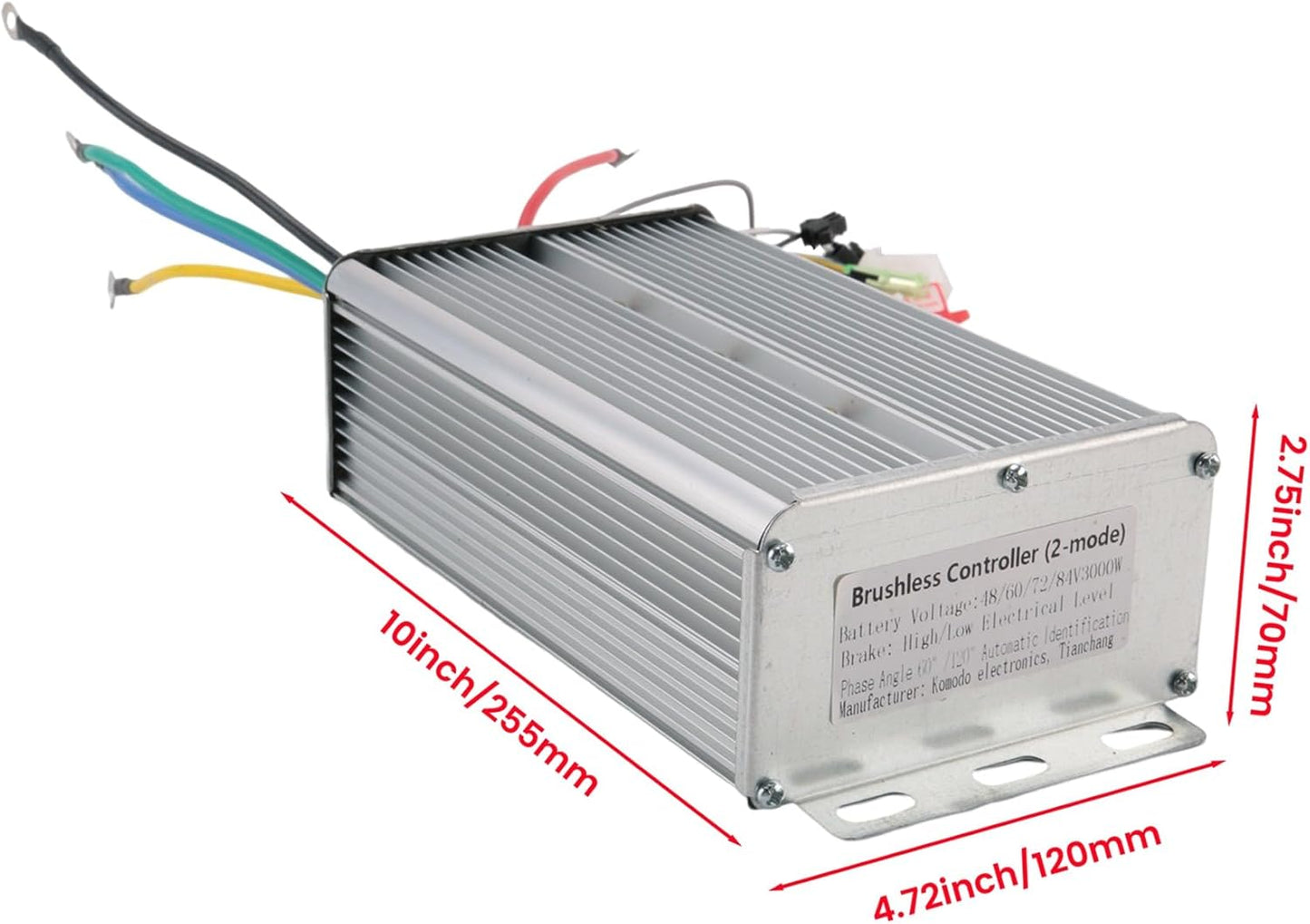 Controlador de48V 60V 72V 84V / 3000W