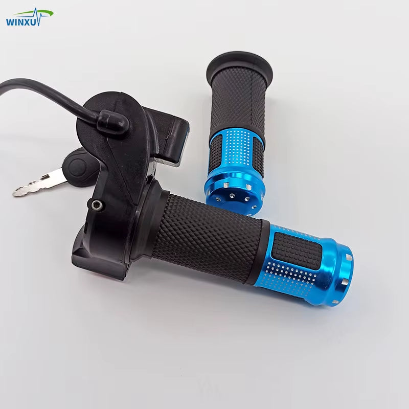 Acelerador/Throttle electrico, con llave de encendido y pantalla led